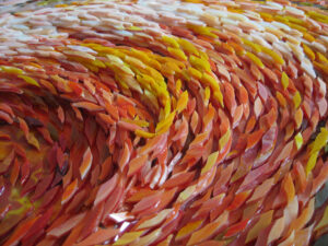 layered glass mosaic by Yulia Hanansen